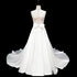 Satin Detachable Skirt Wedding Removable Train Bridal Overskirt